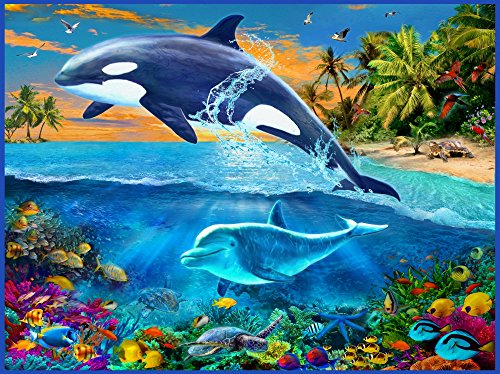 Whale Poster Print by Jan Patrick - Ocean Art Décor