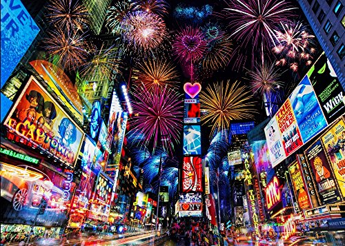 New York Neon Poster Print by Aimee Stewart showcasing the vibrant skyline.