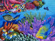 Hide And Seek Poster Print by Carolyn Steele, whimsical children's artwork