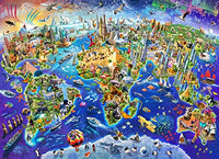 Crazy World Poster Print by Adrian Chesterman - vibrant artwork