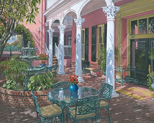 Meeting Street Inn Charleston Poster Print by Richard Harpum, beautiful architectural artwork.
