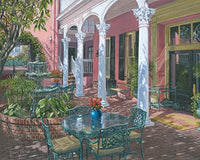 Meeting Street Inn Charleston Poster Print by Richard Harpum, beautiful architectural artwork.