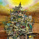 Around The World Poster Print by Colin Thompson showcasing global landmarks