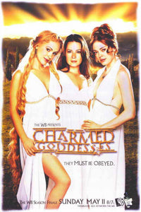 Charmed TV series movie poster in 11x17 size, featuring iconic imagery.