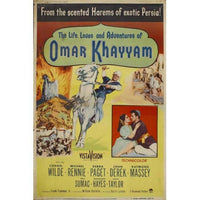 Omar Khayyam Movie Poster 11x17 print showcasing cinematic art.