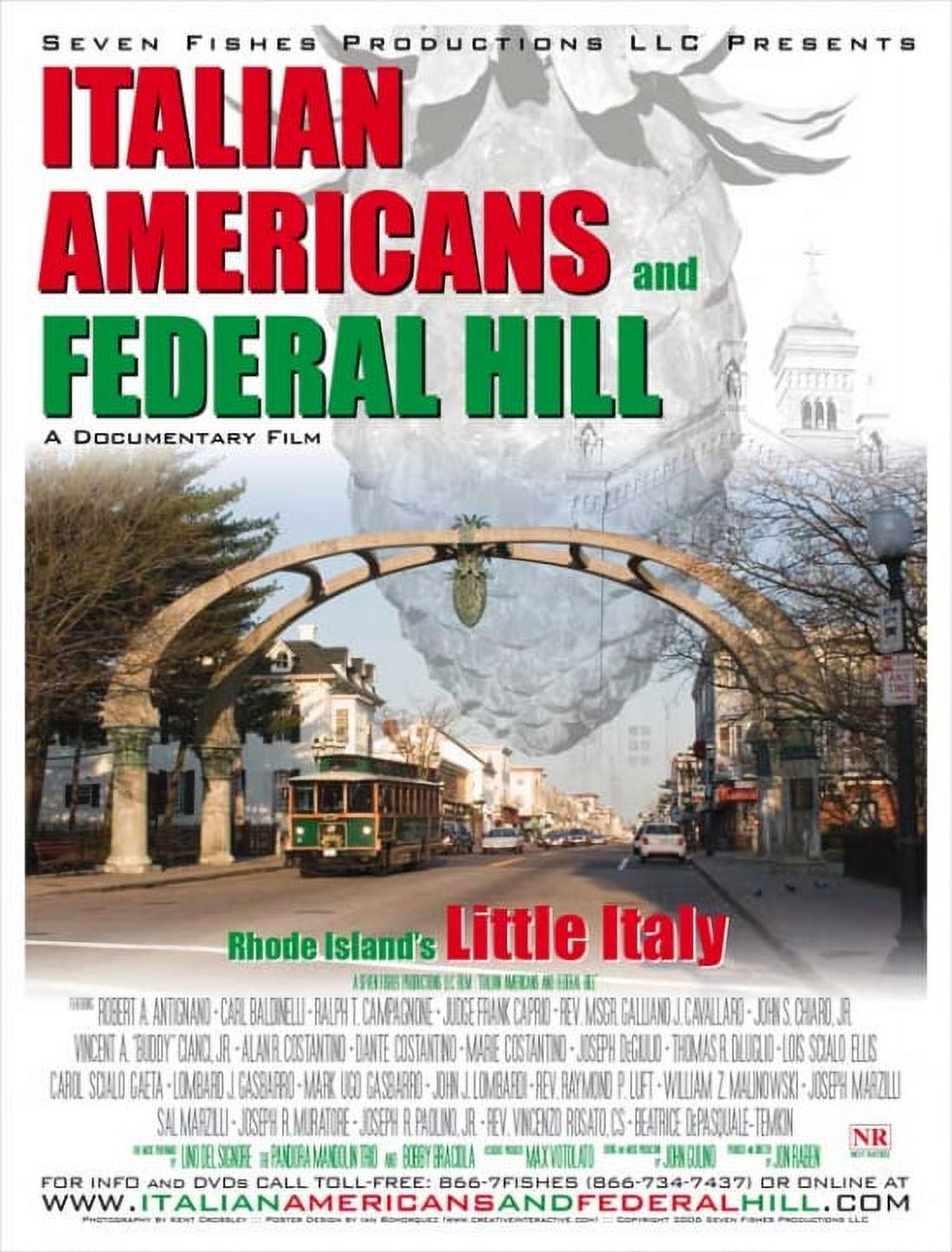 Italian Americans and Federal Hill movie poster print in 11x17 size.