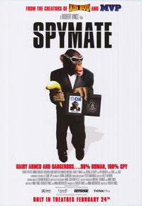 Spymate Movie Poster in 11x17 size featuring action and adventure.