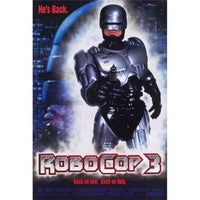 Robocop 3 Movie Poster in 11x17 size showcasing the iconic cyborg officer.