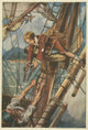 One More Step Mr. Hands 1951 Poster Print by Salomon van Abbe