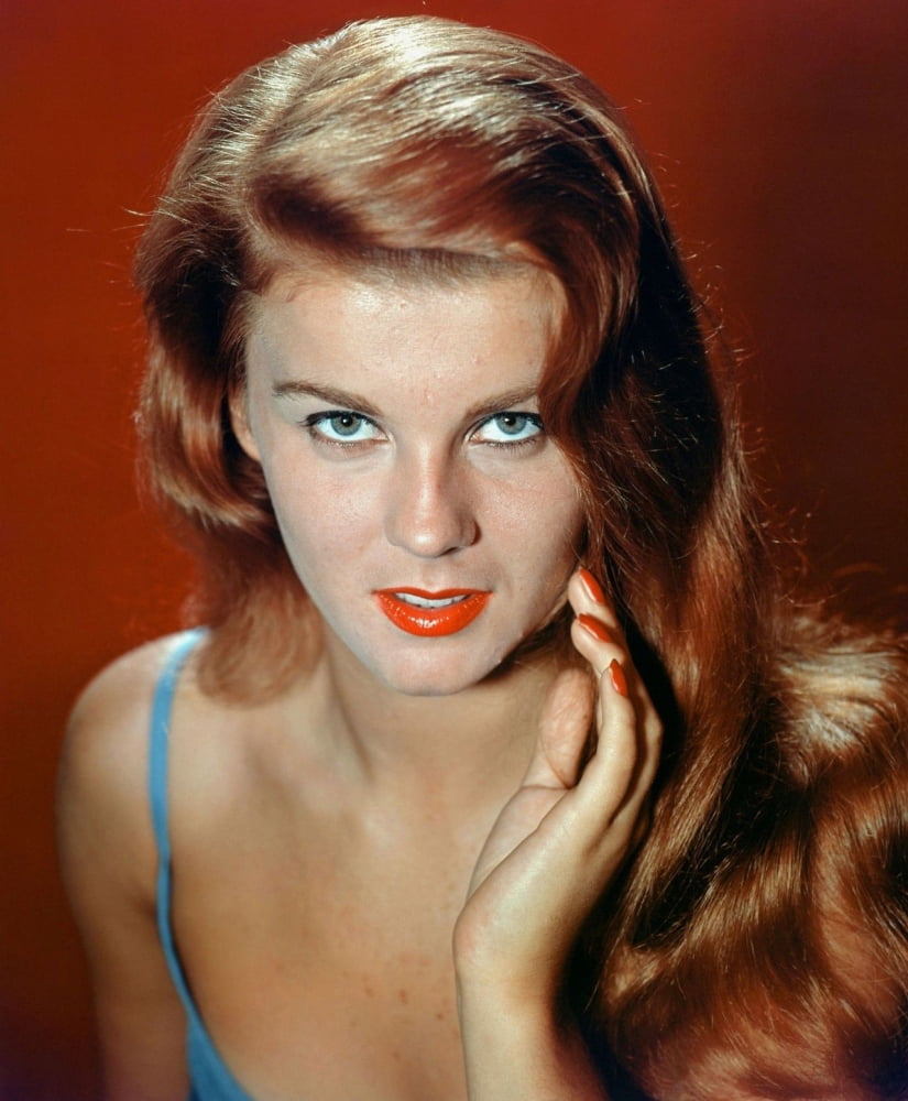 Ann Margret Red Headshot Photo Print - Vintage Hollywood