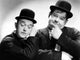 Laurel and Hardy classic comedy photo print featuring Stan Laurel and Oliver Hardy.