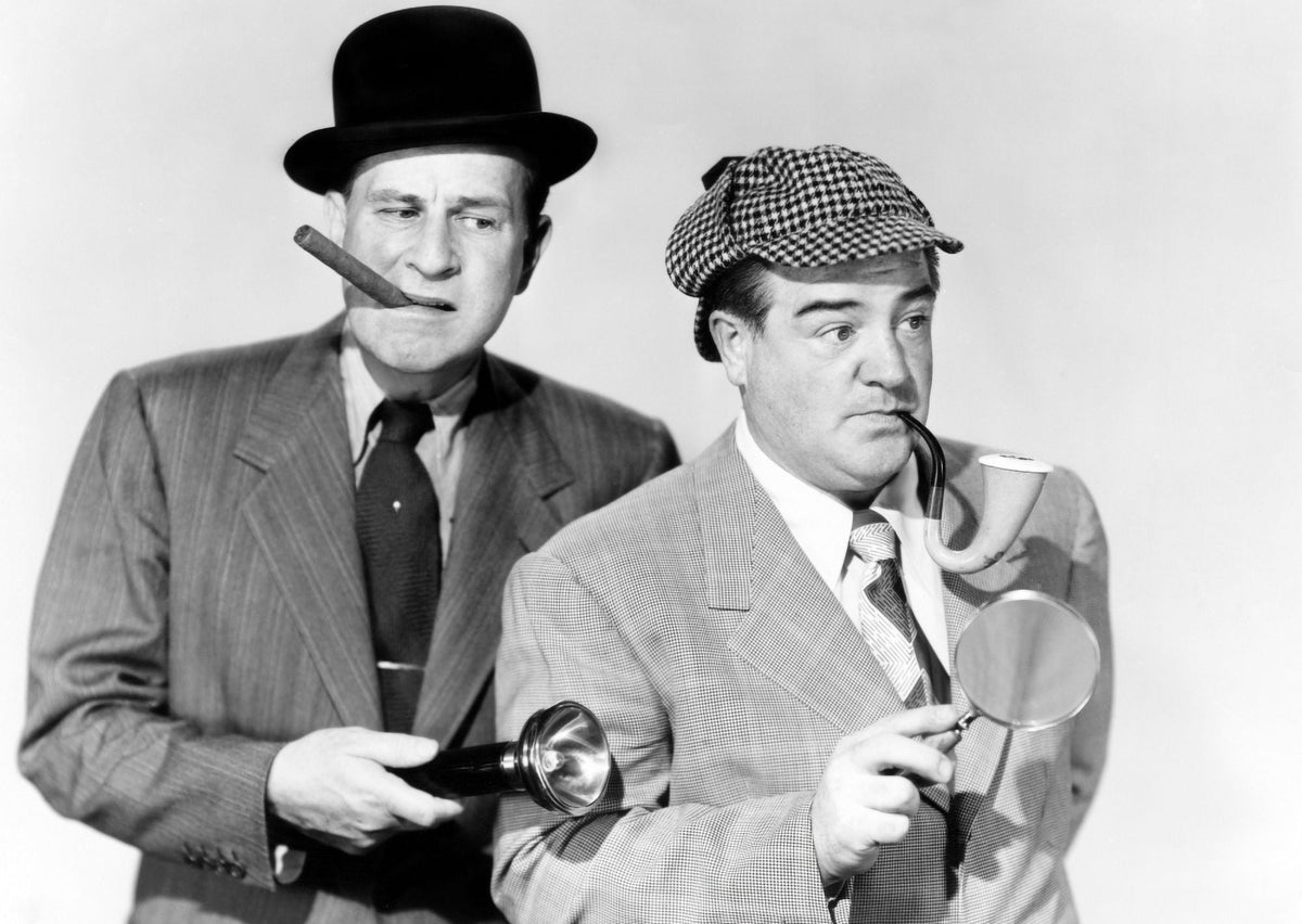 Abbott and Costello Meet The Invisible Man vintage photo print