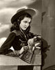 Dorothy Malone Black Cowgirl Outfit Photo Print
