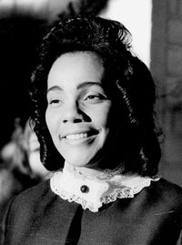 Coretta Scott King Inspirational Photo Print