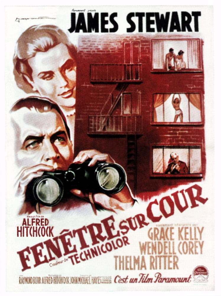 Rear Window Movie Poster Masterprint 11x17 - Classic Film Art