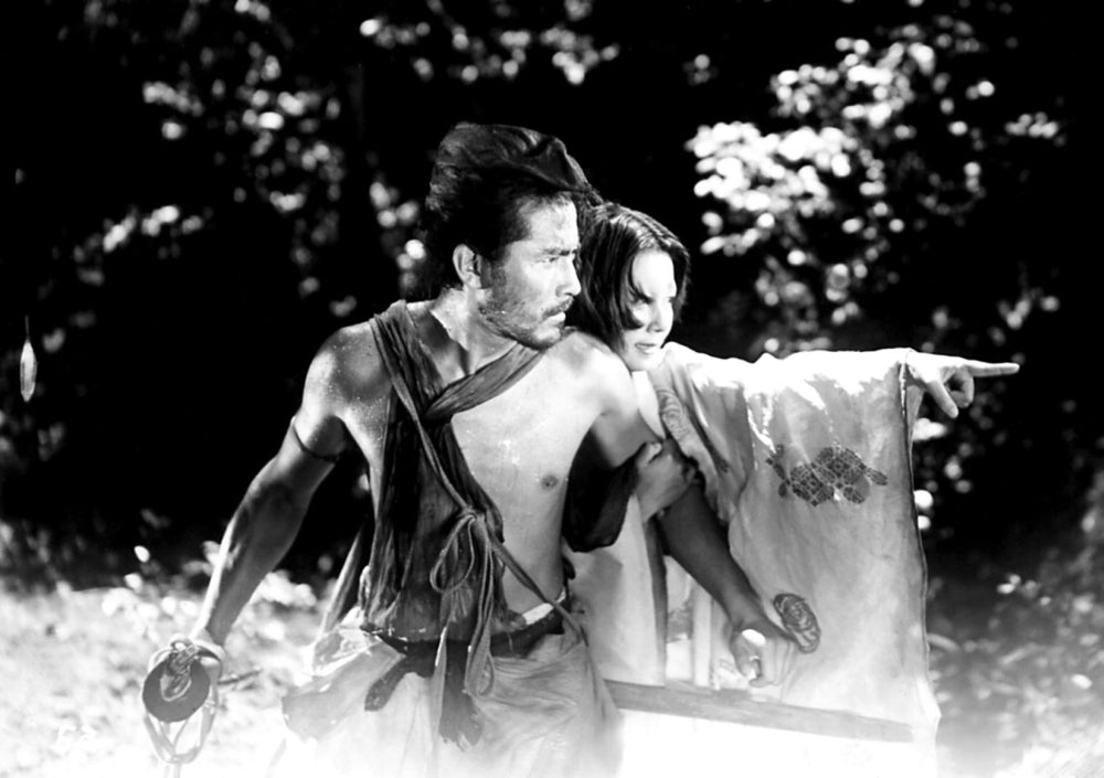 Rashomon movie photo print showcasing iconic cinematic art.