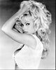 Pamela Anderson black and white photo print with hand in hair
