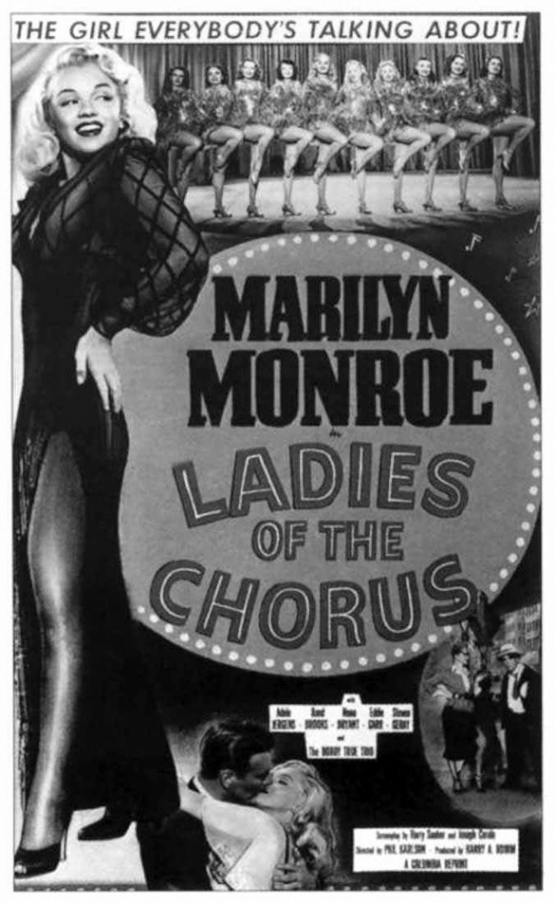 Ladies of the Chorus Movie Poster 11x17 print