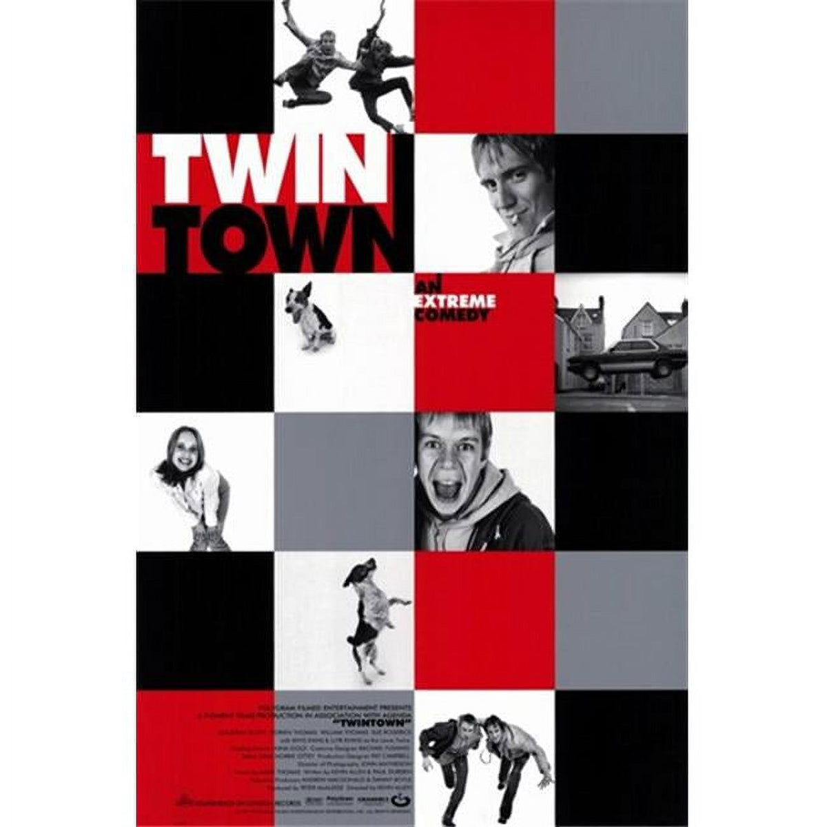 Twin Town Movie Poster 11x17 vibrant film artwork