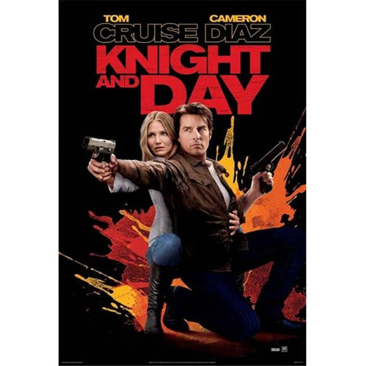 Knight and Day Style D Movie Poster - 11x17