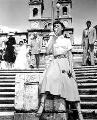 Roman Holiday Photo Print capturing classic cinema elegance.