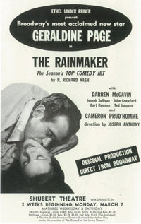 The Rainmaker Movie Poster 11x17 print featuring Broadway theme.
