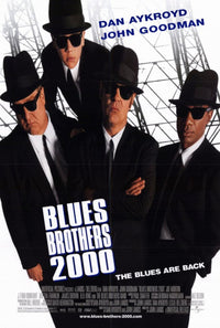 Blues Brothers 2000 Movie Poster 11x17 print showcasing vibrant colors.