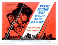 Paths of Glory movie still poster print in multiple sizes.