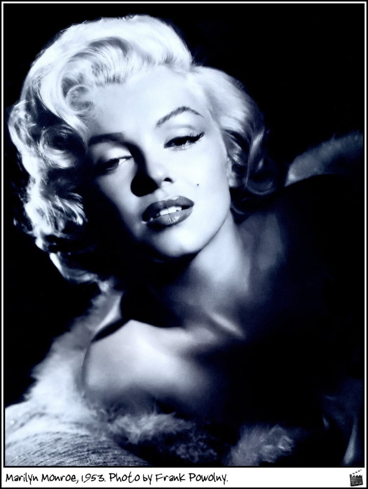 Marilyn Monroe 1953 photo print by Frank Powolny - available in multiple sizes.