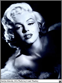 Marilyn Monroe 1953 photo print by Frank Powolny - available in multiple sizes.