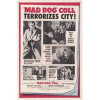 Mad Dog Coll Movie Poster Print - 27x40 inches featuring classic film imagery.