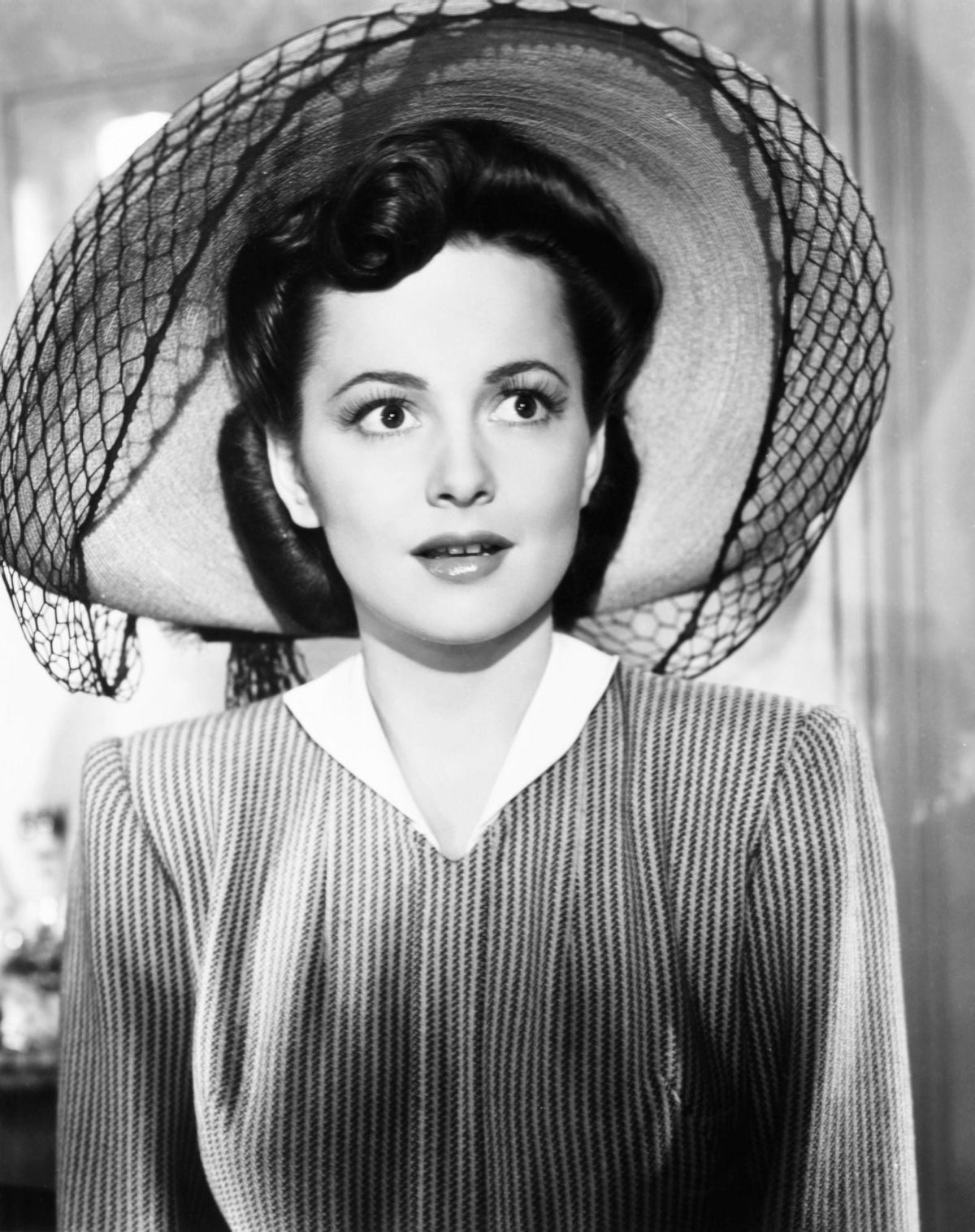 Olivia De Havilland in a classic Princess O'Rourke photo print.