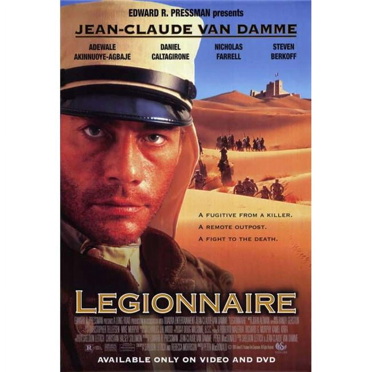 Legionnaire Movie Poster Print 27x40 showcasing cinematic adventure