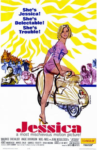 Jessica Movie Poster Print 27x40 - vibrant cinematic art