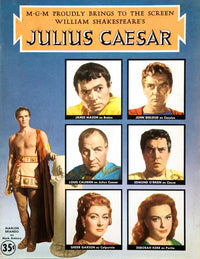 Julius Caesar Movie Poster Art Print in multiple sizes.
