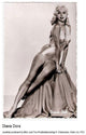 Diana Dors postcard pinup photo print, vintage art, classic cinema