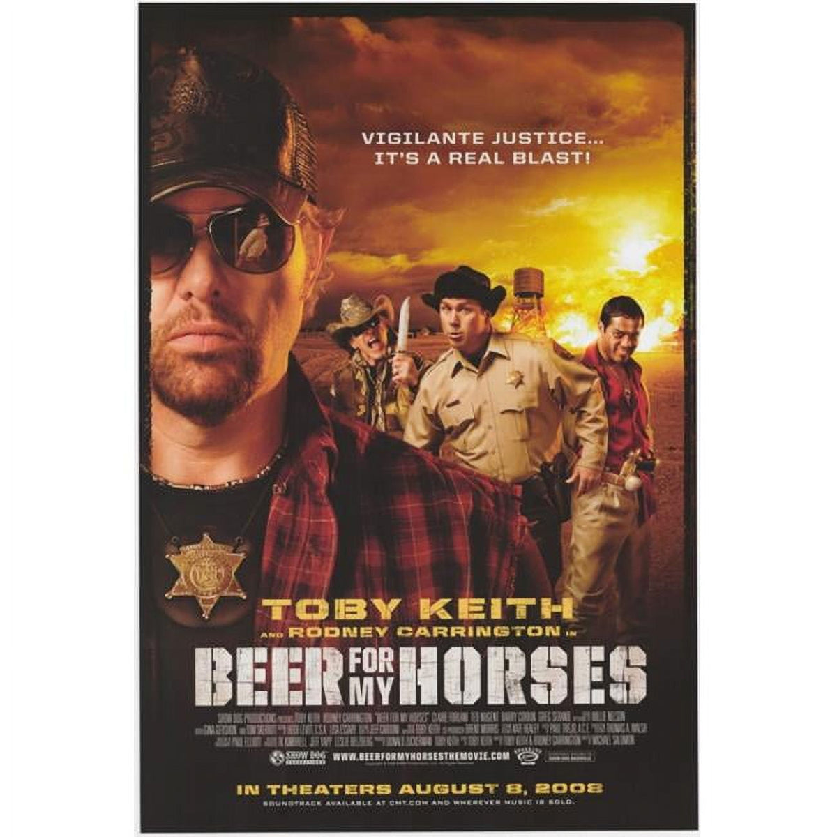 Beer for My Horses Movie Poster Print - 27x40 inches