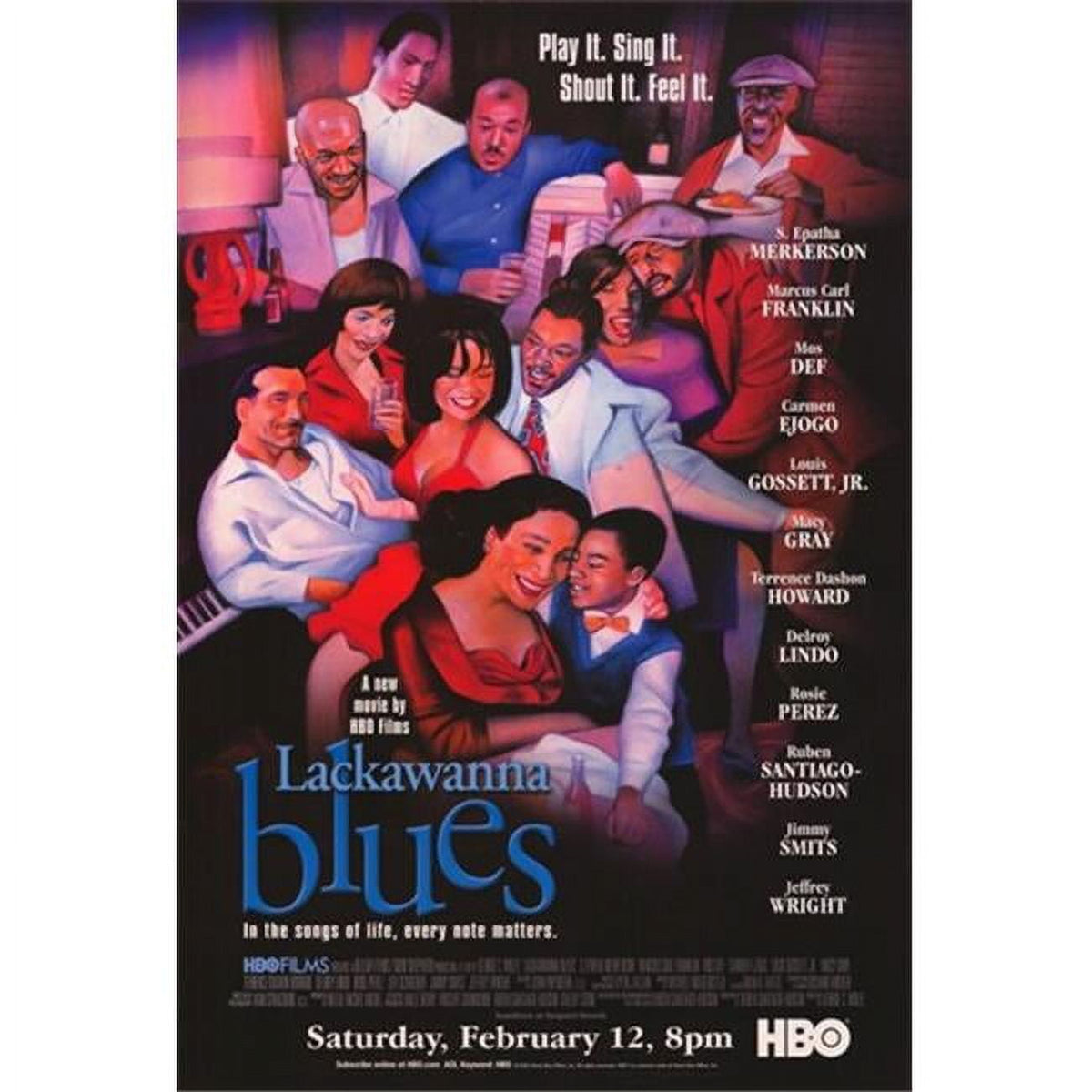Lackawanna Blues movie poster 11x17 print