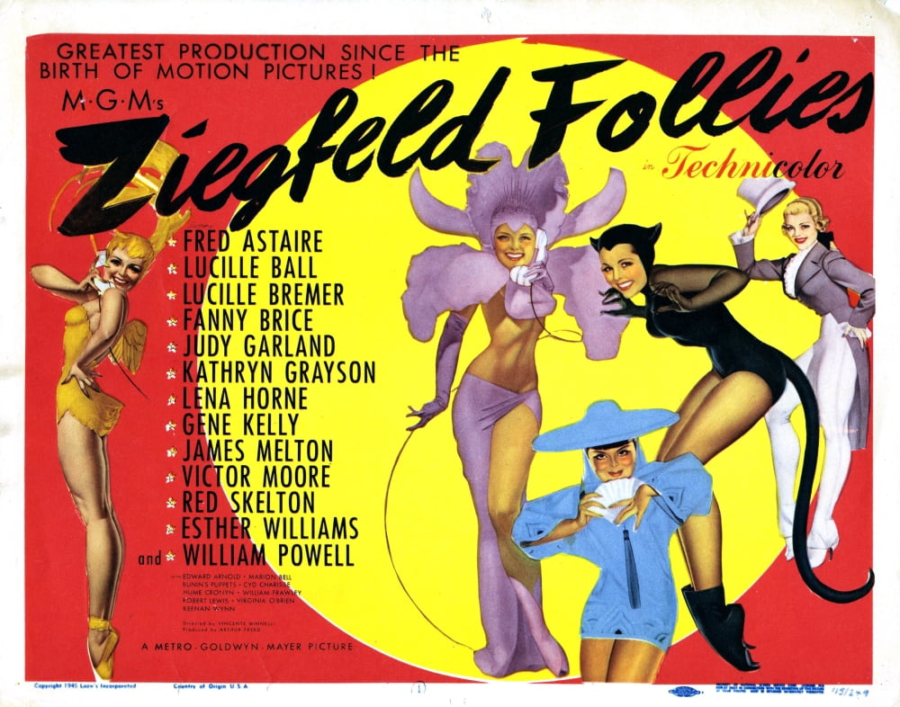 Ziegfeld Follies 1945 Movie Masterprint Poster Print