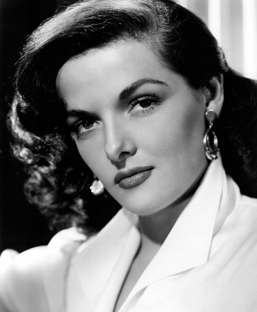Jane Russell portrait photo print in 8x10 and 24x30 sizes.