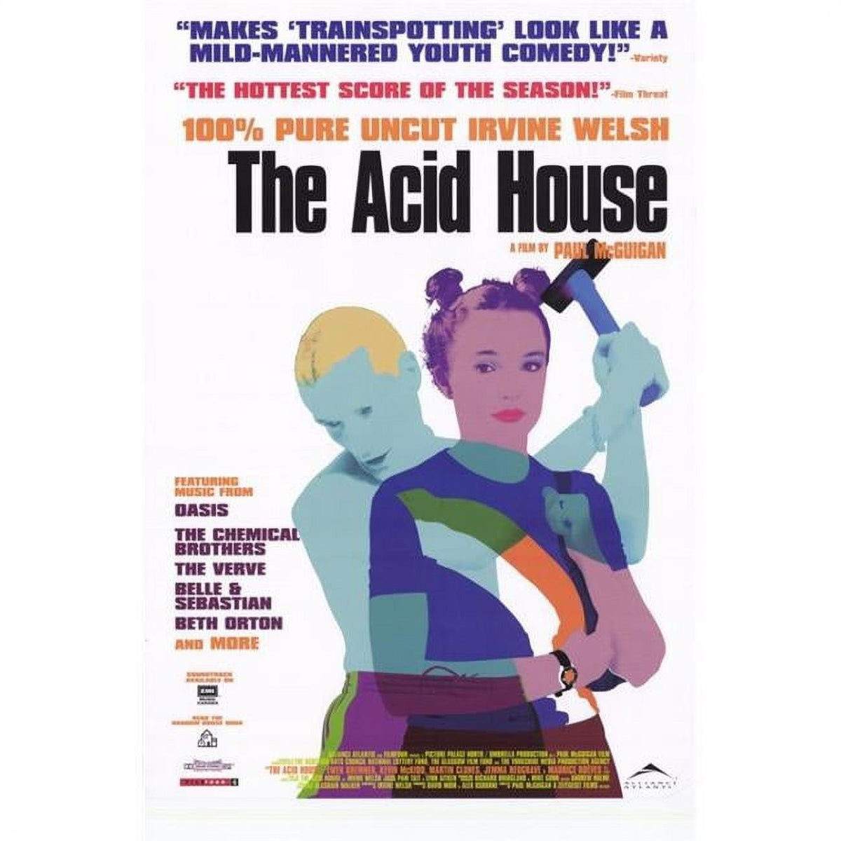 The Acid House Movie Poster Print 27x40 - striking artwork