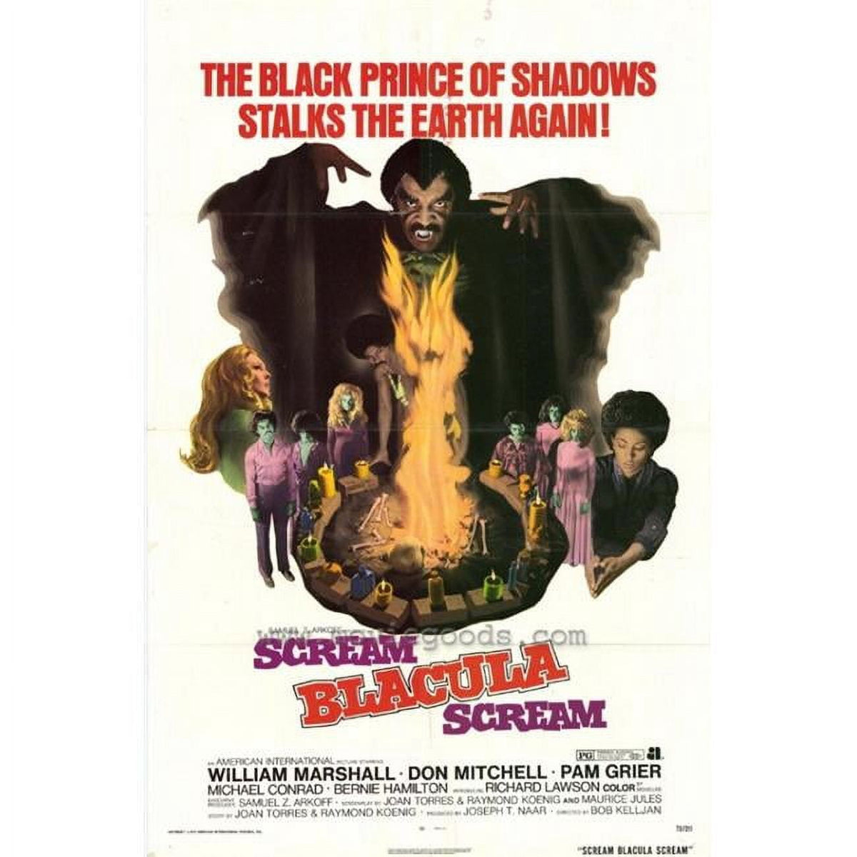 Scream Blacula Scream Movie Poster Print - 27x40 size