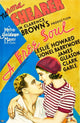 A Free Soul movie poster print featuring Leslie Howard and Norma Shearer, 1931 classic film