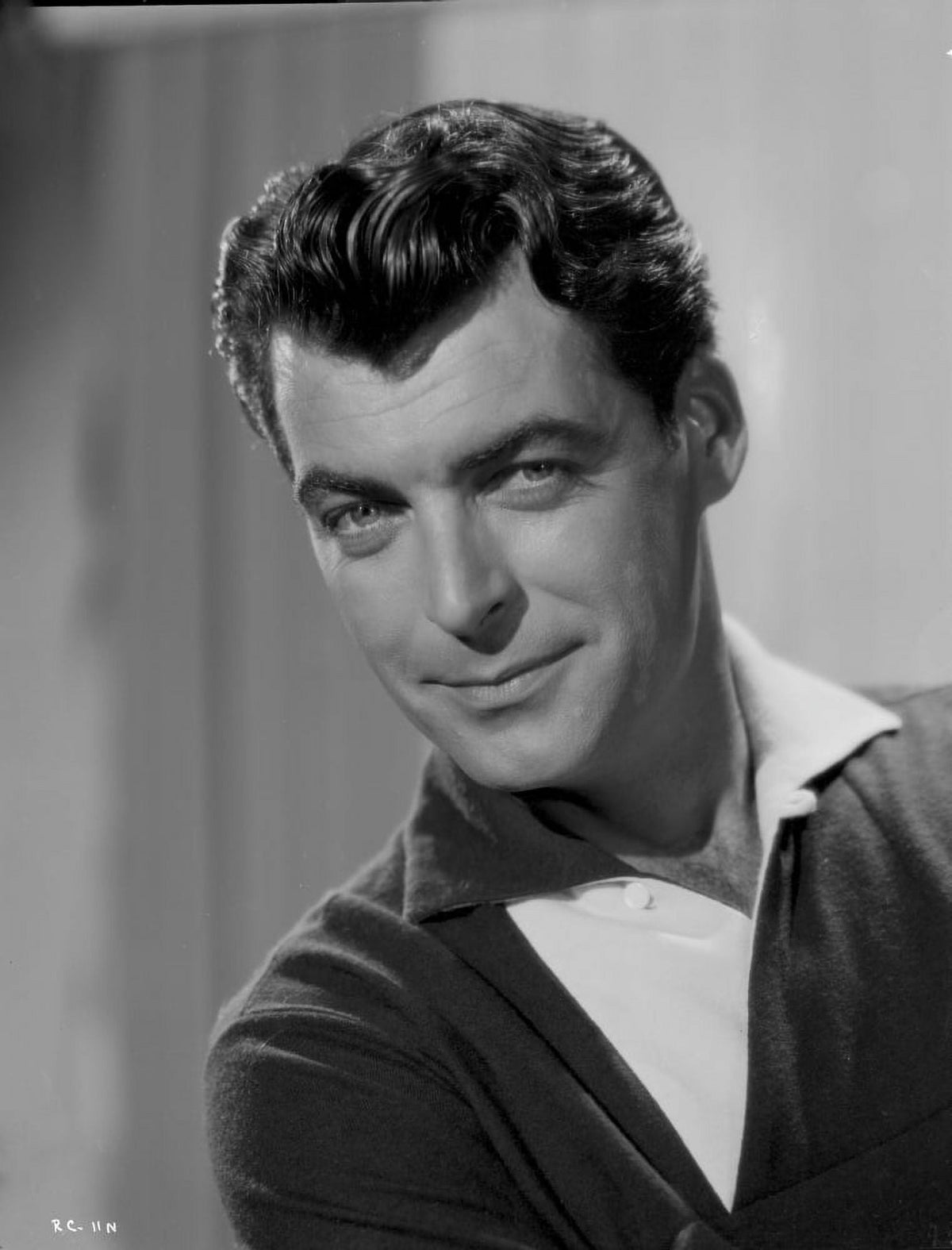 Rory Calhoun classic photo print showcasing his iconic Hollywood presence.