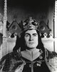 Laurence Olivier wearing a crown in Henry V iconic photo print