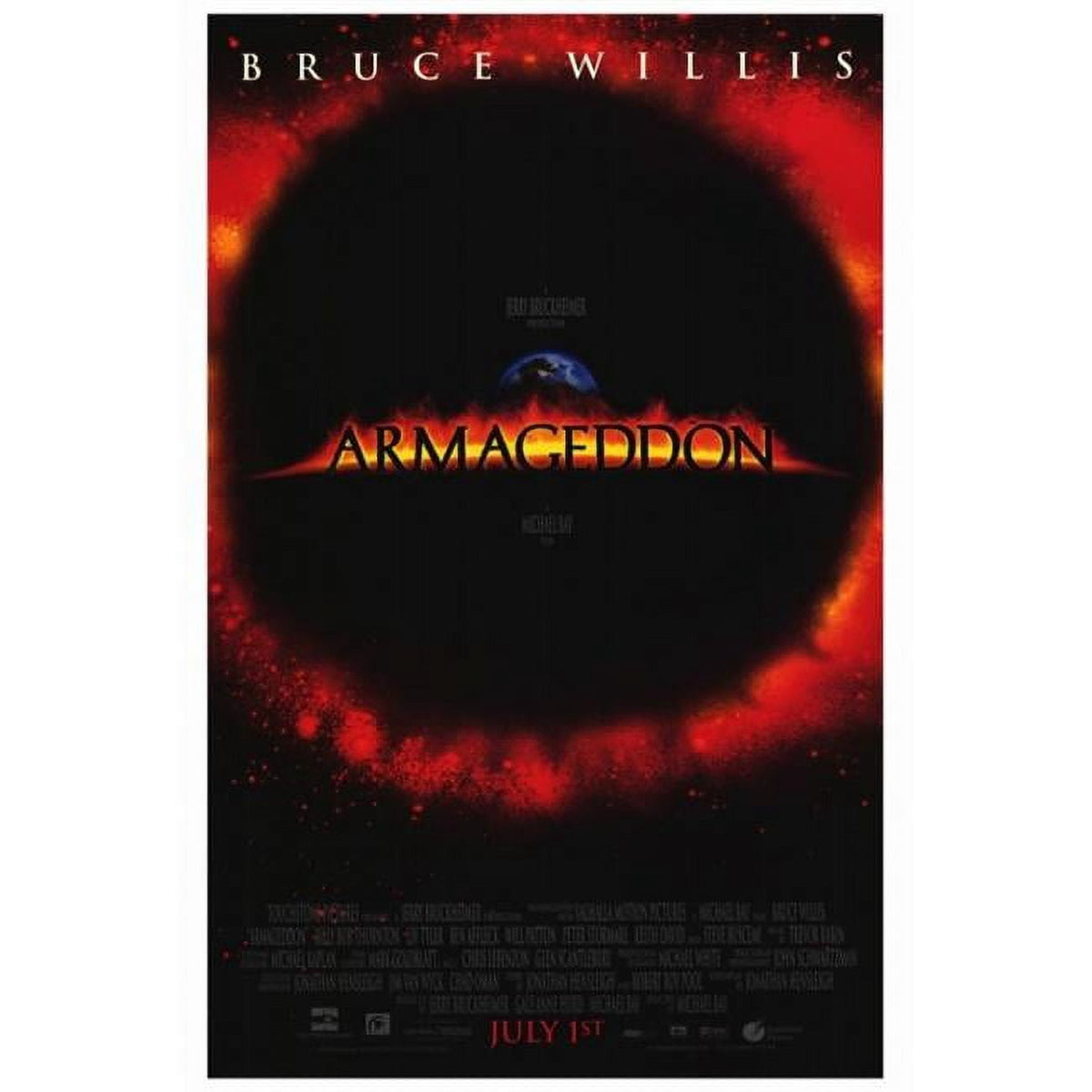 Armageddon Movie Poster Print - 27 x 40 inches artwork