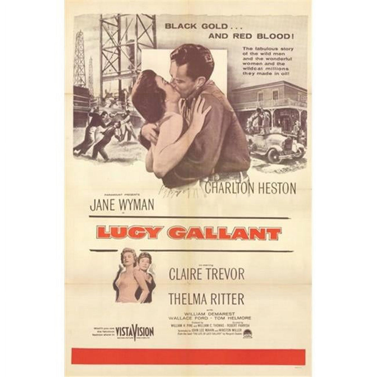 Lucy Gallant Movie Poster 11x17 print showcasing vibrant colors.