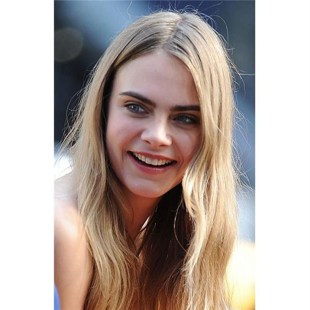 Cara Delevingne DKNY photo shoot in Times Square New York