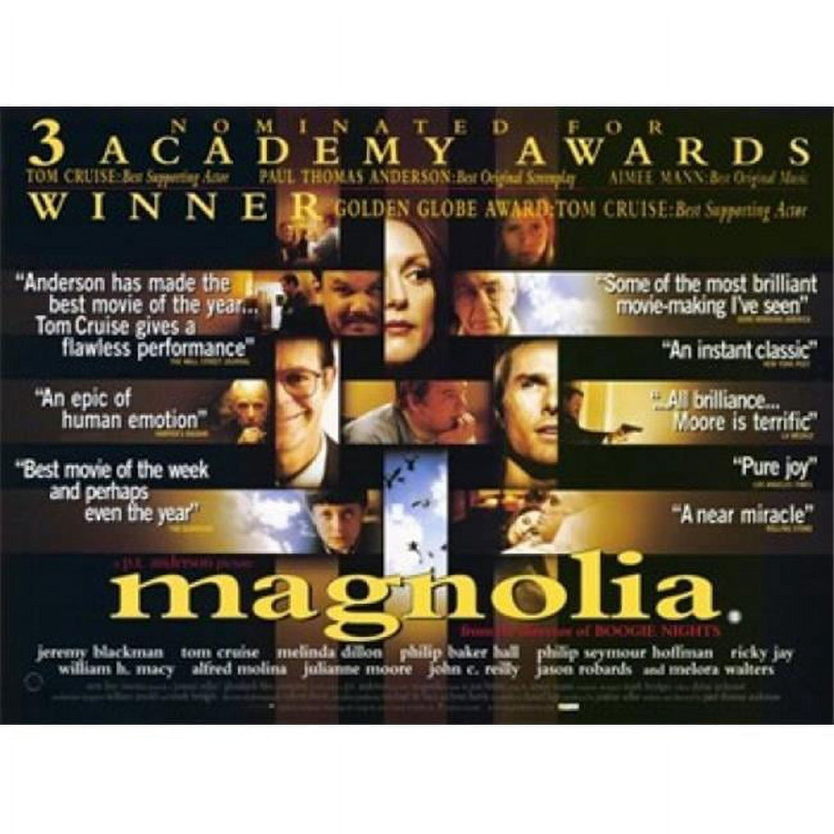 Magnolia Movie Poster 17x11 print showcasing cinematic art.
