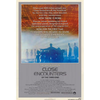 Close Encounters of the Third Kind Movie Poster Print 27x40